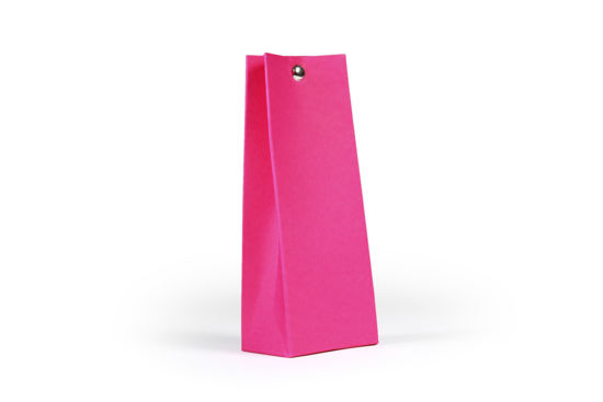 Hoog kartonnen zakje fuchsia
