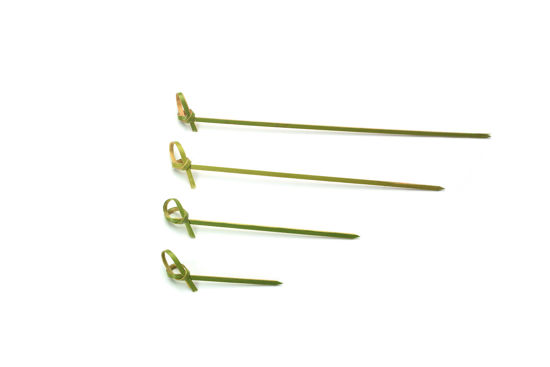 Knoopprikker bamboe 60 mm 250 stuks opdienen