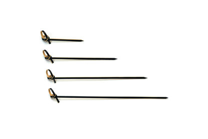 Knoopprikker bamboe zwart 150 mm 200 stuks opdienen
