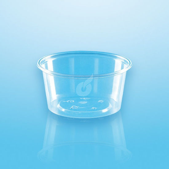 Dressing box 80 cc glashelder 50 stuks opdienen verpakken bewaren