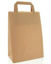 Kraftzak bruin 22+10x28 cm