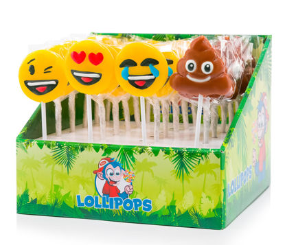 Mini lolly emoticons