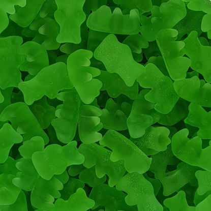 Joris snoep beertjes groen
