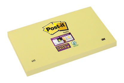 Post-it geel 127mmx76mm  90vel