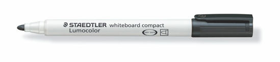 Witbordstift Staedtler lumocolor zwart 1-2mm