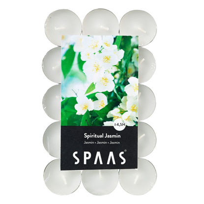 Theelicht Jasmin 4.5 h 30 stuks