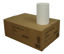Poets/handdoek - rol wit 1 laags
