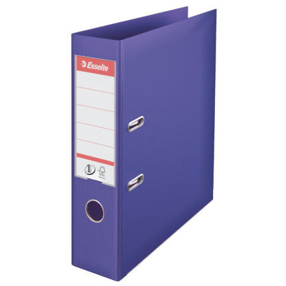 Ringmap Esselte A4 75mm rug violet