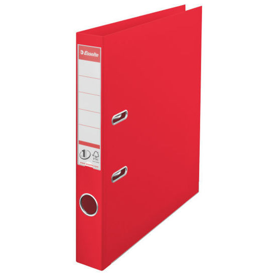 Ringmap Esselte A4 50mm rug rood