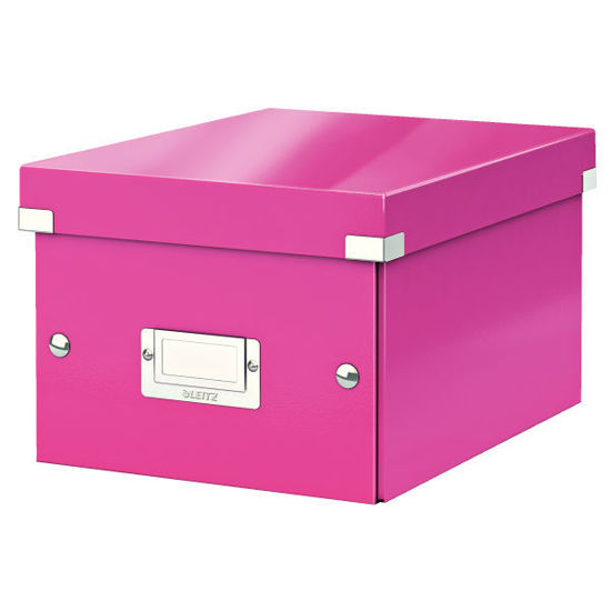 Opbergdoos Leitz C&S klein WOW roze