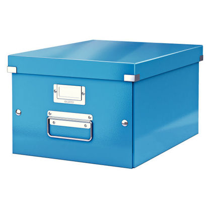 Opbergdoos Leitz C&S medium WOW blauw