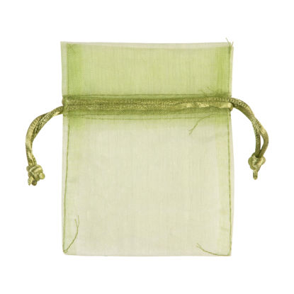 organza zakje lichtgroen