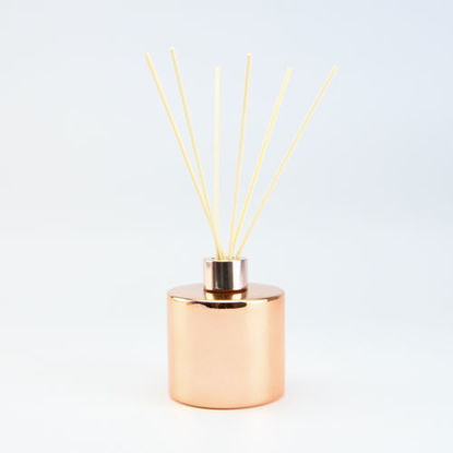 parfumflesje voor geurstokjes roze goud