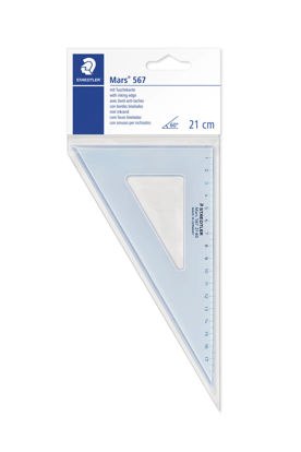 Tekendriehoek Staedtler 21 cm 60°