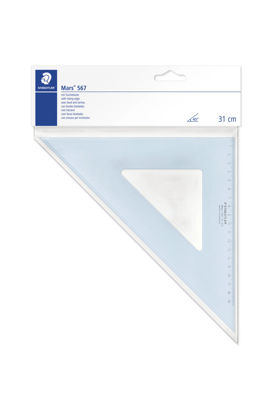 Tekendriehoek Staedtler 31 cm 45°