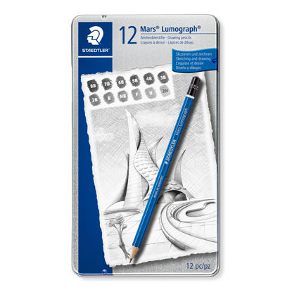 Potloden Staedtler etui 12 stuks