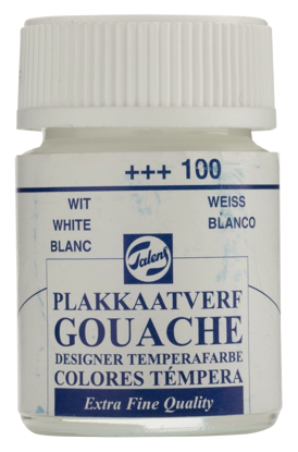 Plakkaatverf Talens wit