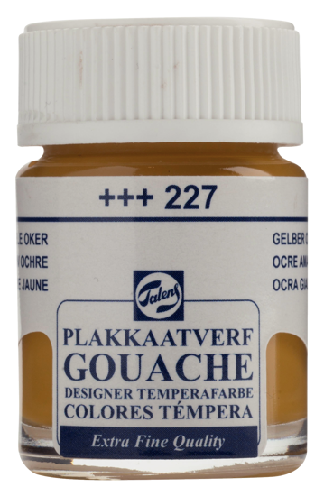 Plakkaatverf Talens gele oker