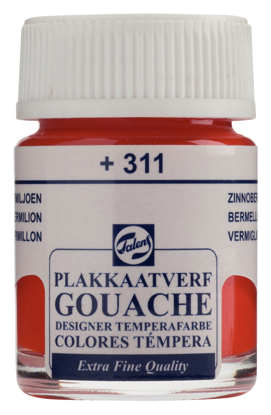 Plakkaatverf Talens vermiljoen