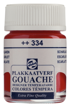 Plakkaatverf Talens scharlaken