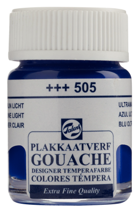 Plakkaatverf Talens ultramarijn