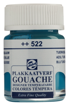 Plakkaatverf Talens turkooisblauw