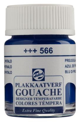 Plakkaatverf Talens pruisblauw