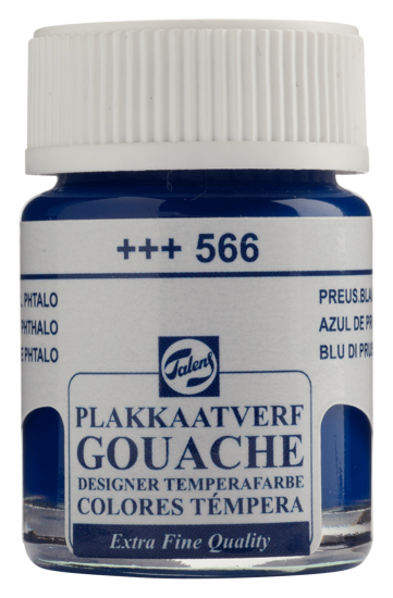 Plakkaatverf Talens pruisblauw