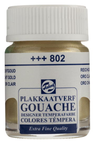 Plakkaatverf Talens lichtgoud