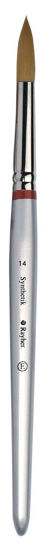 Rayher penseel rond, synthetisch, maat 14, korte steel, 3714000