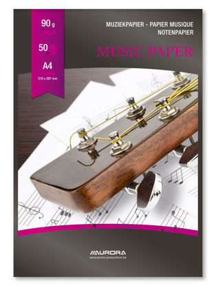 Muziekblok A4