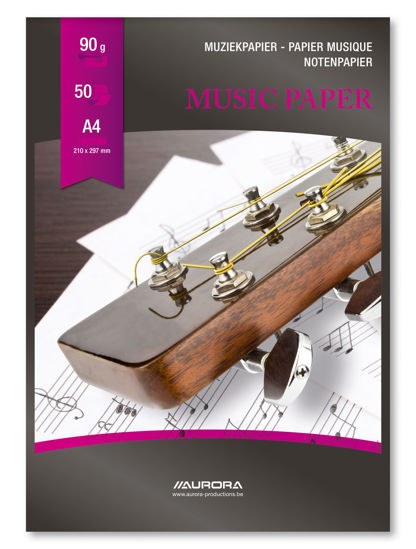 Muziekblok A4
