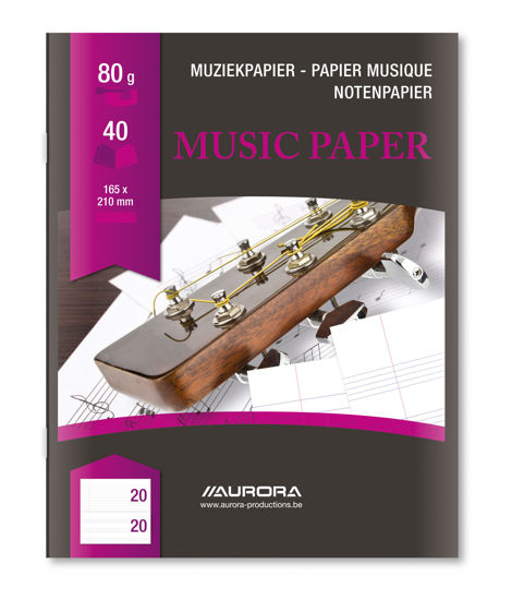 Muziekschrift 165 x 210
