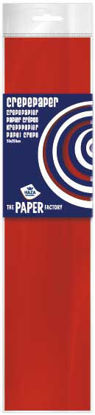 Crêpepapier 250 x 50 cm rood