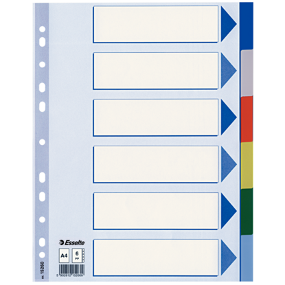 Tabbladen A4 PP