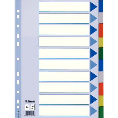 Tabbladen A4 PP