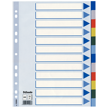 Tabbladen A4 PP