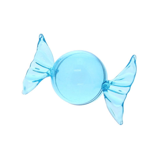 plexi snoep blauw