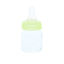Papfles glas groen