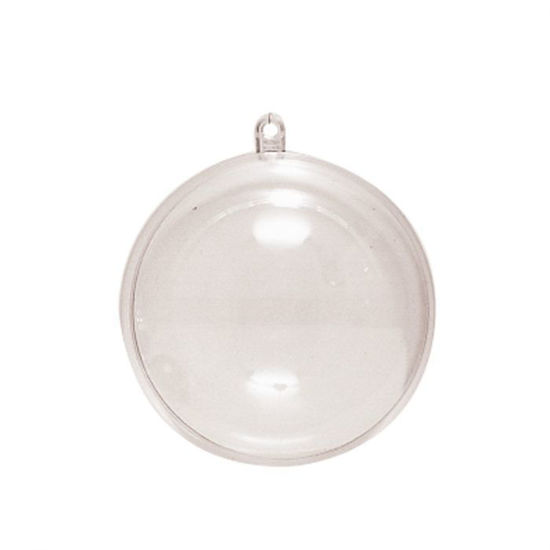 Plastic Bal 2-delig 4cm, kunststof