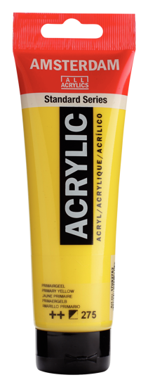 Acrylverf Talens primairgeel