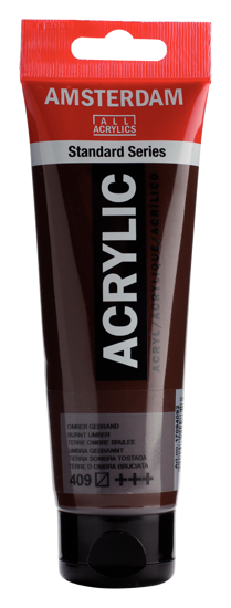 Acrylverf Talens omber gebrand
