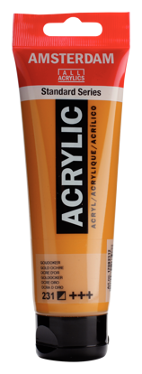 Acrylverf Talens goud oker