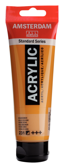 Acrylverf Talens goud oker