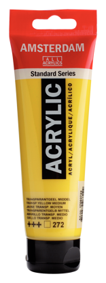 Acrylverf Talens transp. geel middel