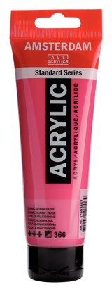 Acrylverf Talens quinac. roze