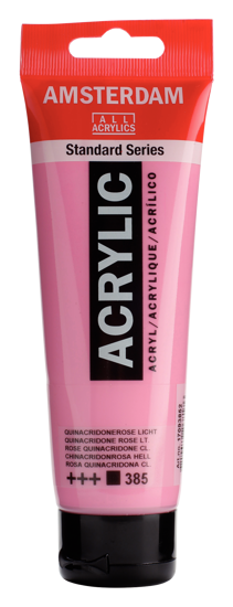 Acrylverf Talens quinac. roze licht