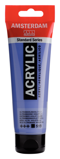 Acrylverf Talens ultramarijn violet licht