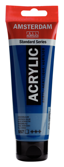 Acrylverf Talens groenblauw