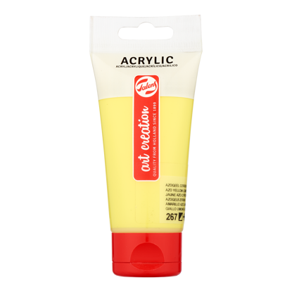 Acrylverf Talens 75ml azogeel citroen